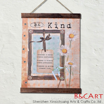 New design home goods art wall canvas hanging print on canvas